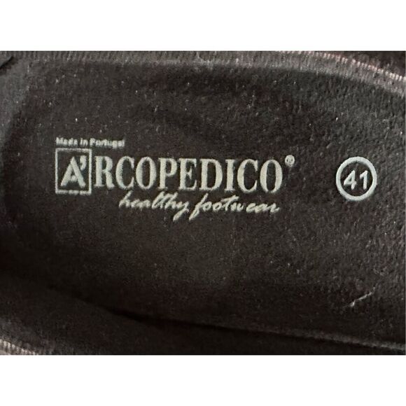 Arcopedico Leona Black Slip On Mary Jane Comfort Shoes Size 41 US 9.5 - 10 - Picture 10 of 11